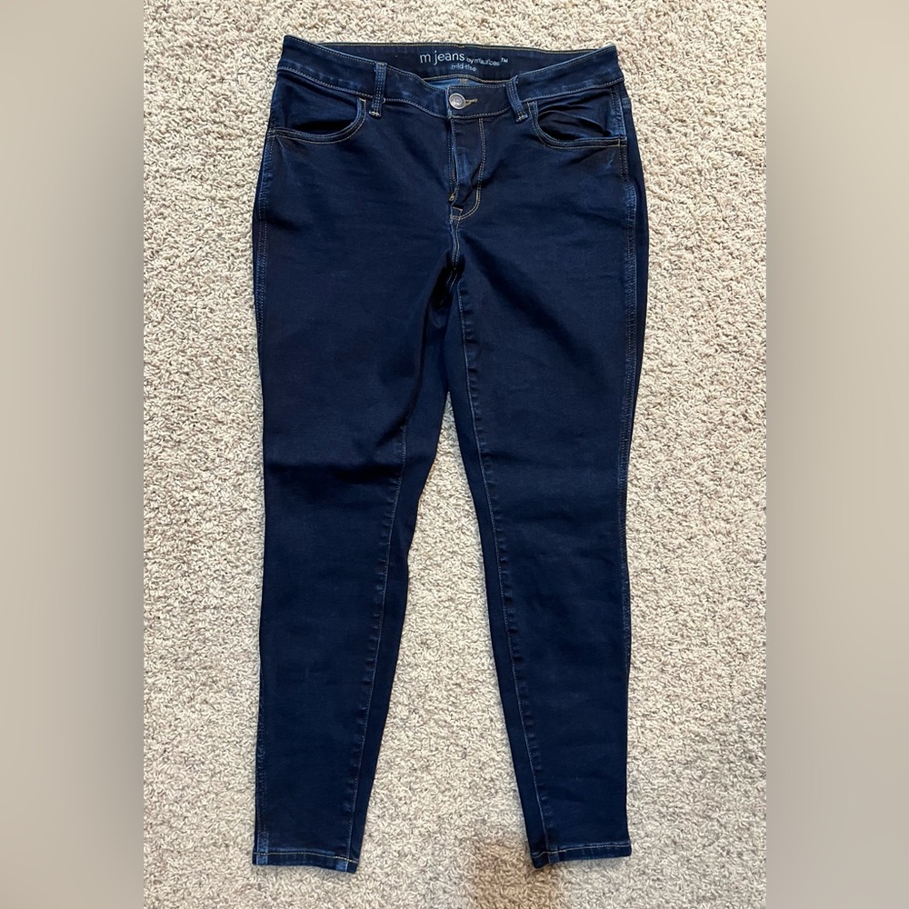 m jeans by maurices Vintage Mid Rise Jegging Size M Short